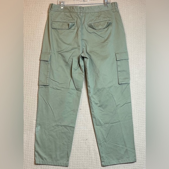 MADEWELL Pleated Cargo Pants Men's Size 34x32 Khaki - Picture 13 of 13
